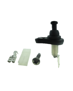 Botão De Porta Com Guarda Pó Com Kit &#7443;10Mm