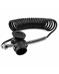CHICOTE ESPIRAL LADO CAVALO 6,5M + 1,5M 7 VIAS TOMADA GRANDE