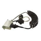 Chicote Espiral Cavalo/Carreta 6,5M + 6M 7 Vias Tomada Pequena Fios Coloridos